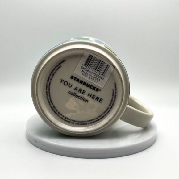 Starbucks Seattle You Are Here Coffee Mug Cup 14 oz 2013 - Picture 11 of 12